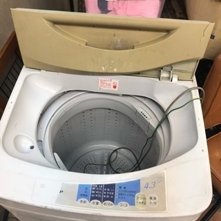 2010年 東芝洗濯機 無料 有料配達可能