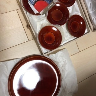 【新品】 春慶塗 お盆 茶托の画像