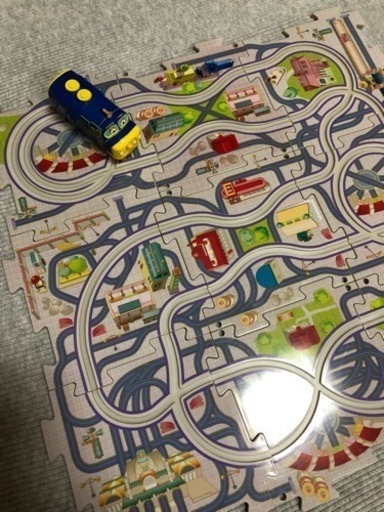☆チャギントン パズルタウン 走る ブルースター  パネル10