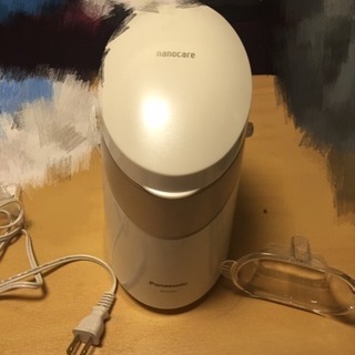 【中古】Panasonicパナソニック イオンスチーマー ナノケア EH-SA50-N ゴールド調 温冷の画像