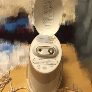 【中古】Panasonicパナソニック イオンスチーマー ナノケア EH-SA50-N ゴールド調 温冷の画像