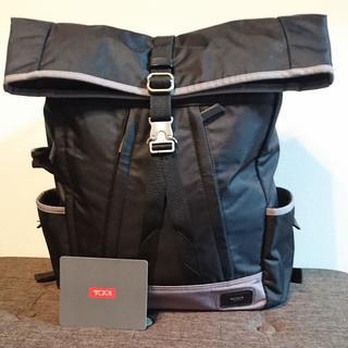 （希少美品）TUMI ロールトップバックパック（55881DO）