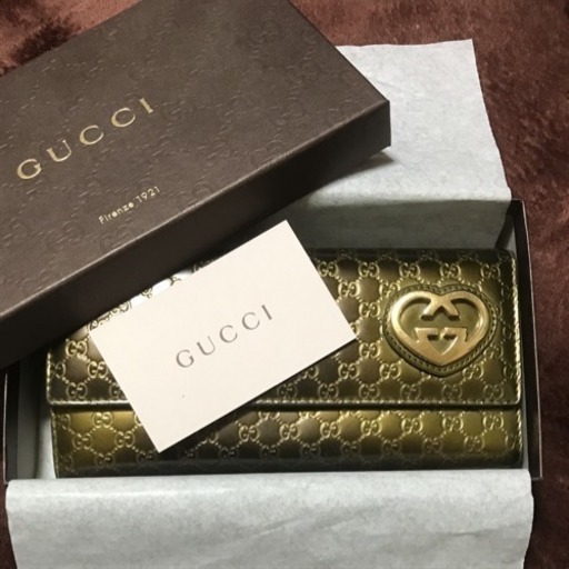 正規品。GUCCI。レディース長財布。