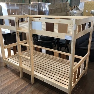 新春展！2段ベッドを9800円！未使用品！早い者勝ちです！引取り価格です♪の画像