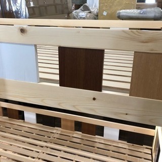 新春展！2段ベッドを9800円！未使用品！早い者勝ちです！引取り価格です♪の画像