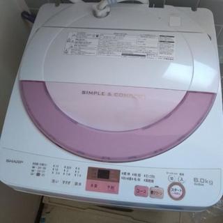 6.0kgシャープ製洗濯機の画像