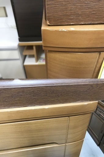 中古品　ハイチェスト7段