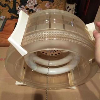 ¥200蛍光灯照明　昭和レトロ　三洋SANYO　洗剤で掃除済　3...