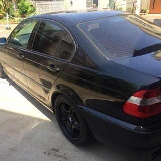 全込 最終値下げ 車検31/4 BMW 320i Mスポ 実走行 整備多数 キーレス セキュリティ イカリング AUX DVD ETC HID 地デジの画像