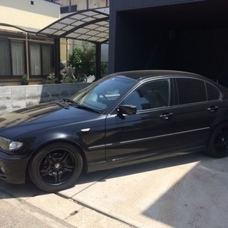 全込 最終値下げ 車検31/4 BMW 320i Mスポ 実走行 整備多数 キーレス セキュリティ イカリング AUX DVD ETC HID 地デジの画像