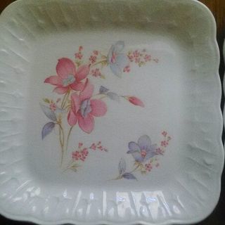 花柄小皿　5枚組の画像