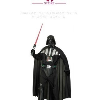 新品 ダースベイダー ハロウィン コスプレの画像