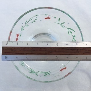 たち吉 ガラス茶碗（金魚）3個セット【新品】の画像