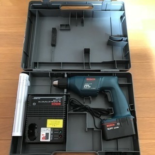 未使用バッテリードライバードリルの画像