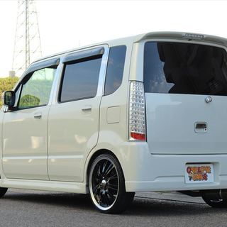 【車検２年付】  スズキ ワゴンRスティングレー T 社外アルミ・マフラー/車高調/ETC☆自社ローン・オートローン全国対応の画像