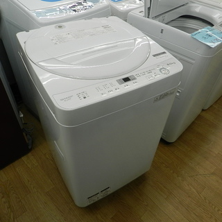 美品 2017年製 シャープ 6㎏ 洗濯機 使用期間1か月！SHARP  ES-GE6B  ☆ PayPay(ペイペイ)決済可能 ☆ 札幌市 清田区 平岡