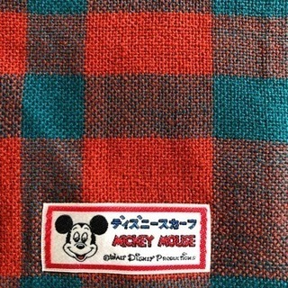 ビンテージミッキーマウスストールの画像