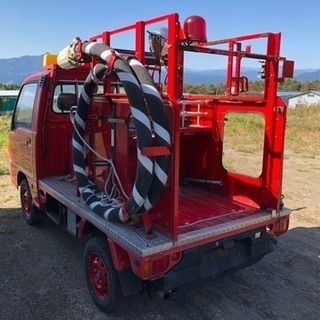 サンバートラック 消防車の画像
