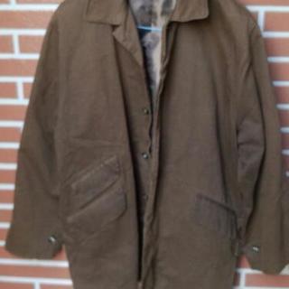 ◆KNOT◆ブラウンカラー渋い◆綿仕立ての◆ジャケット・コート◆