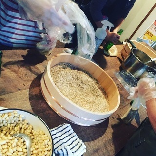【  プチ体験レッスン　手作りオーガニック玄米麹味噌　】の画像
