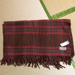 新品 膝掛け 毛100%の画像