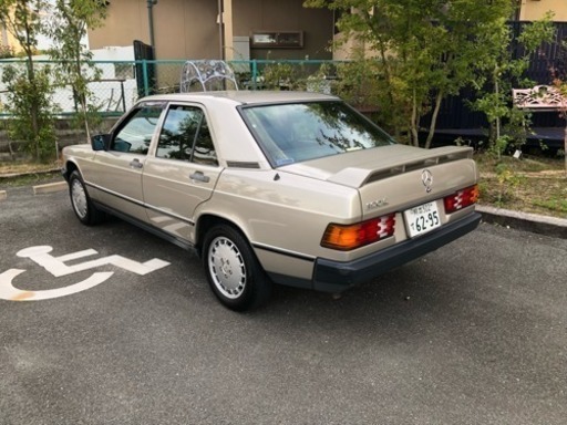 87年式 メルセデスベンツ 190E 前期型 革張り サンルーフ センナリ