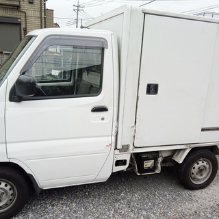三菱ミニキャブ　冷蔵冷凍車　希少なオートマ　車検残たっぷりの画像