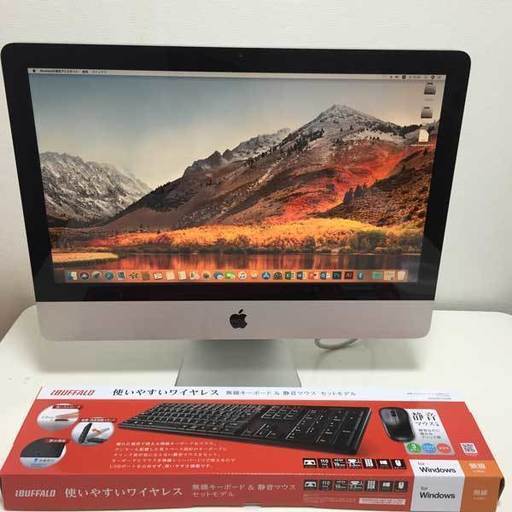 【L5655】極 ★良好★ サポート充実! 初心者OK! アップル A1311 Apple iMac Core 3.06GHz 4GB 250GB 無線有線 Office2016 photoshop 一体型 デスクトップ PC パソコン