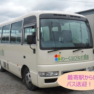 【障がい手帳をお持ちの方】10名募集！！★ 知的障がい者の方がイキイキと働ける農園★『わーくはぴねす農園 市原ファーム！』の画像