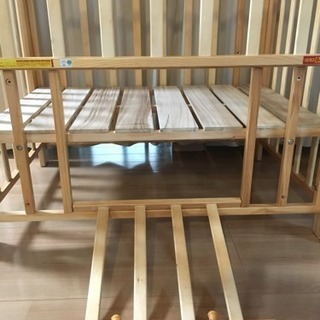 ベビーベッド ミニベビーベビーベッドの画像