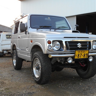 平成10年 ジムニー4WD ランドベンチャー　F5速　検31年4月　リフトアップ　JA22W　K6Aターボ　改造多数　関東仕入れ　新潟の画像