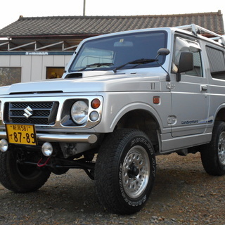 平成10年 ジムニー4WD ランドベンチャー　F5速　検31年4月　リフトアップ　JA22W　K6Aターボ　改造多数　関東仕入れ　新潟の画像