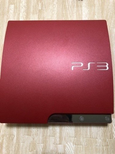 PS3 3000B レッド 美品！ 本体のみ！