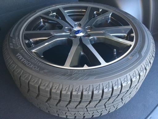 [中古][スタッドレスタイヤ]205/50R17 iceGUARD6 4本 アルミホイールとセット