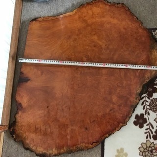 ☆一枚板花台☆ 花梨 葡萄杢 一枚板 無垢 輪切り 玉杢