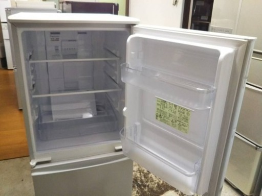 リサイクルサービス八光　田上店　安心の3か月保証　配達・設置OK】シャープ 2ドア冷蔵庫 （137L） SJ-K14X-FG フレッシュグレー