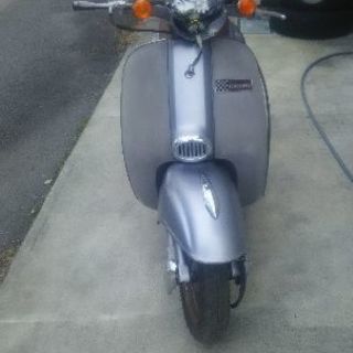 作業を行いました。ベース車両、ホンダジョルノ