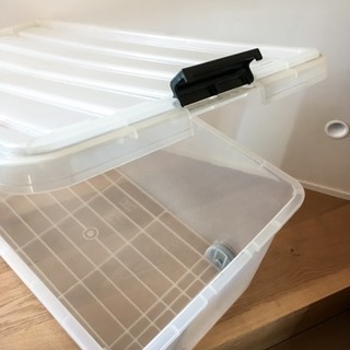 たっぷり収納 衣装ケース2箱！の画像