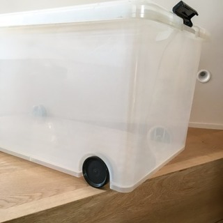 たっぷり収納 衣装ケース2箱！の画像