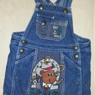 USED カステルバジャック♪ベビー服 ジャンパー スカート 80cm