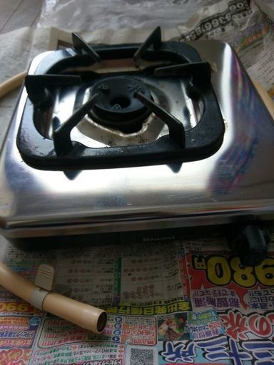 お値下げしました！一口都市ガスコンロ