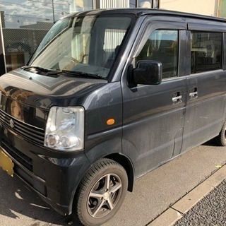 【値下げ】車検少 H17年 エブリイワゴン JPターボ AT 4WD