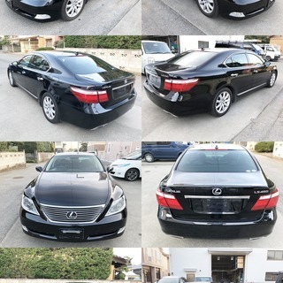 レクサス　LS　460　VerU　予備検査済！！　レクサスにてサス交換歴有り！！！　黒革/ETC/クルコン/HDDナビ　ローンOK！！！！の画像