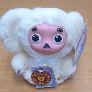チェブラーシカ 　しゃべる ぬいぐるみ　ロシアお土産の画像