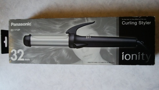 カールアイロン　Ｐａｎａｓｏｎｉｃ　ｉｏｎｉｔｙ　ＥＨ1712Ｐ