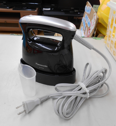 パナソニック 衣類スチーマー ブラック スチーム アイロン Panasonic ☆ PayPay(ペイペイ)決済可能 ☆ 札幌市 清田区 平岡