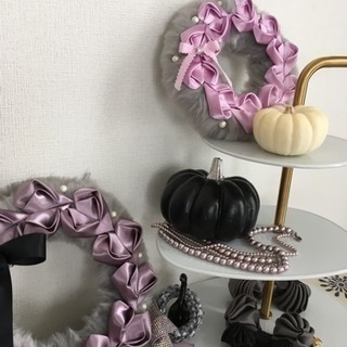 世界に一つのファーリース Heartful  wreath ハートフルリースレッスンの画像