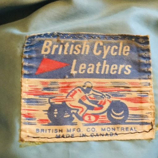 本革　60’sのヴィンテージ　バイクジャケット 