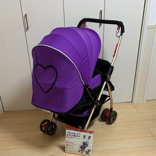 国内未発売！wisesonle ハートロゴ A型 Ｂ型ベビーカー