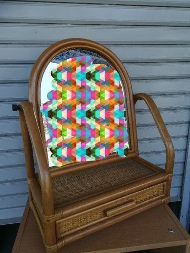 ★カントリー家具★籐のドレッサー★